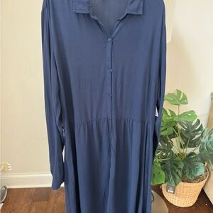 Old navy shirt dress NWT size Large
